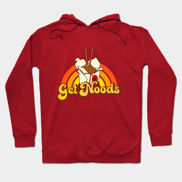 Get Noods Hoodie by Jitterfly